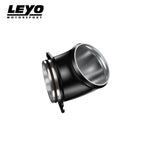 LEYO turbo inlet pipe – Golf R Mk8 / S3 8Y – pipe showing machined aluminium neck and O-ring - LEYO Thumbnail