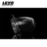LEYO turbo inlet pipe – Golf R Mk8 / S3 8Y – pipe with polished inner neck on black - LEYO Thumbnail