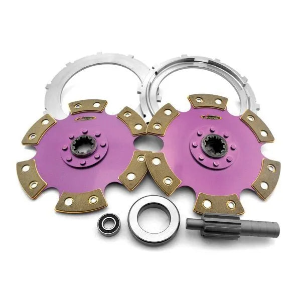 Xtreme Clutch Twin Plate Service Kit – DSO SUBU 24x25.4, 12mm Pull Type (0.236") - Chicane Australia