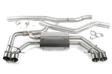 Dinan Valved Catback Exhaust System - BMW X3 M40i/X4 M40i (G01/G02) - Polished Tips