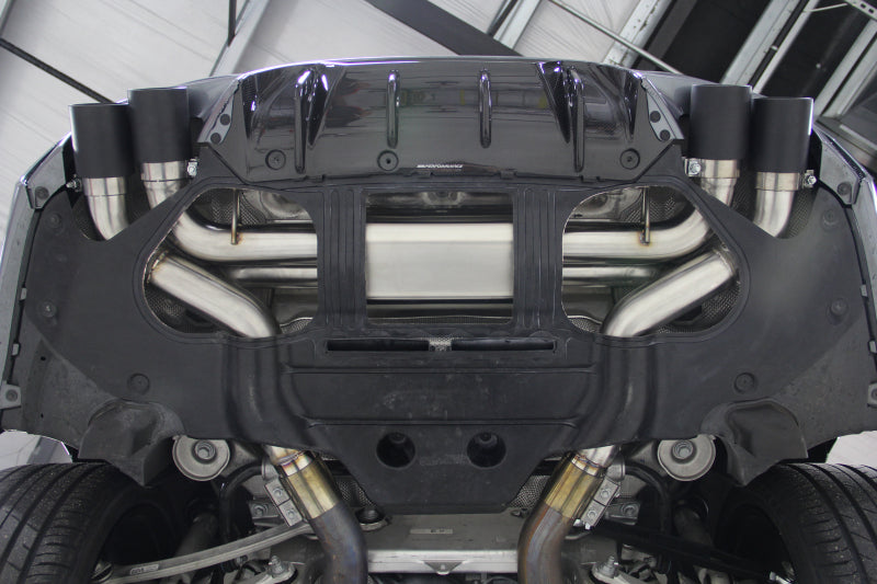 Dinan Free Flow Axleback Exhaust System - BMW M5 (F90) - Polished Tips - Image 2