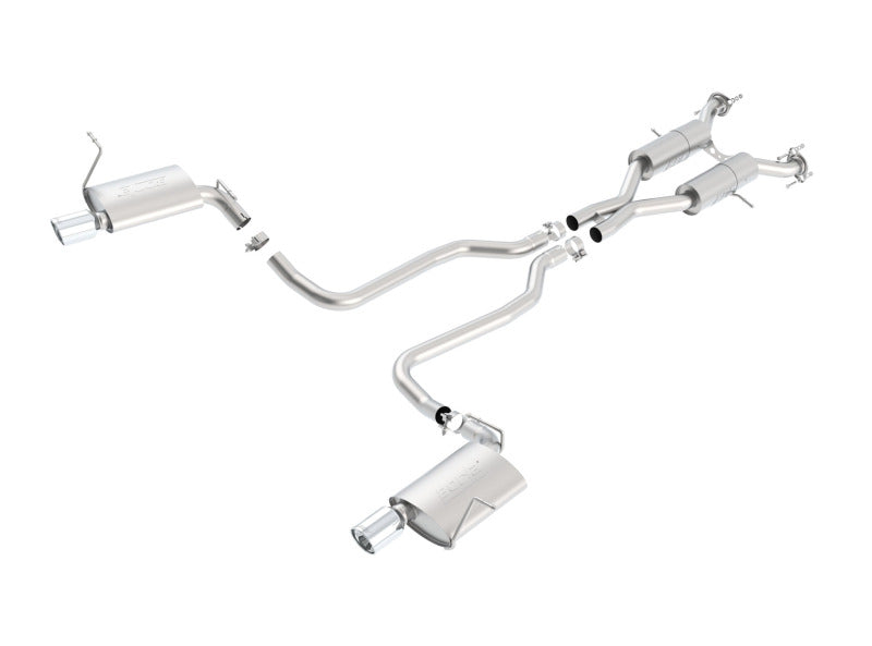 Borla Cat-Back Exhaust - Jeep Grand Cherokee Laredo / Limited V8 (WK2) - Borla