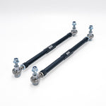 Suspension Secrets adjustable front drop links, pair with long black aluminium bodies - Suspension Secrets Thumbnail