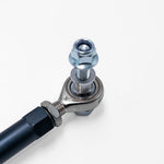 Suspension Secrets front drop link, rose joint end with stud and lock nut on a white background - Suspension Secrets Thumbnail