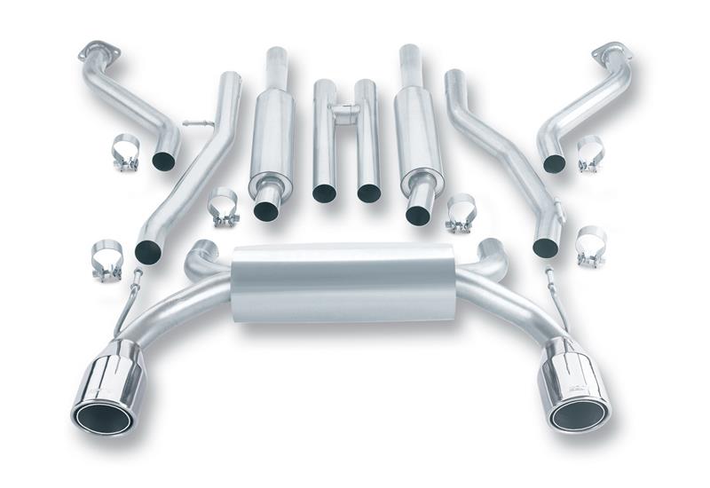 Borla Cat-Back Exhaust - Nissan 350Z (Z33) - XR-1 S-Type 2.25in True Dual - Image 2