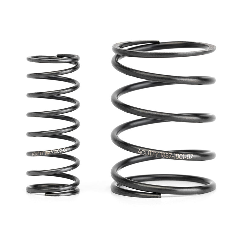 ACUITY K-series select springs, Honda K-series manual – both springs standing side by side - Acuity