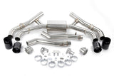 Dinan Valved Axleback Exhaust System - BMW X5 M/X6 M (F95/F96) - Black Tips