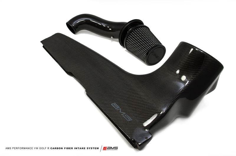 AMS Performance Carbon Fiber Intake System - VW Golf R Mk7 (2015-2020) - Chicane Australia - AMS Performance