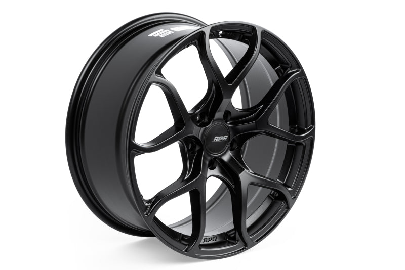 APR A01 Flow Formed Wheel - Universal - 19x8.5 5x112 ET45 Satin Black - APR