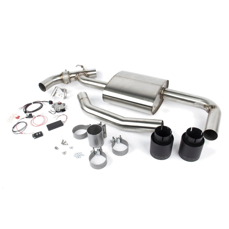 Dinan Clubman/Countryman S (F54/F60) Valved Axleback Exhaust - MINI Cooper (2017-2024) - Black Tips - Dinan