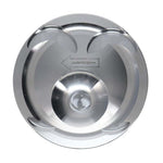 Top view of the Manley 2.3L EcoBoost piston crown, dish and valve reliefs - Manley Thumbnail