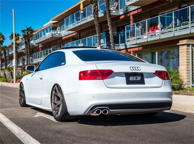Borla Cat-Back Exhaust - Audi A5 Coupe quattro 2.0 TFSI (B8/B8.5) - S-Type Polished Tips - Image 2