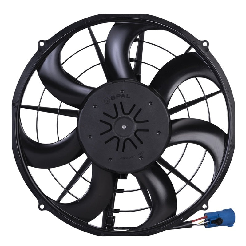 SPAL 16in 500W Brushless Fan - Drop-In - w/ Jumper Harness - Image 2