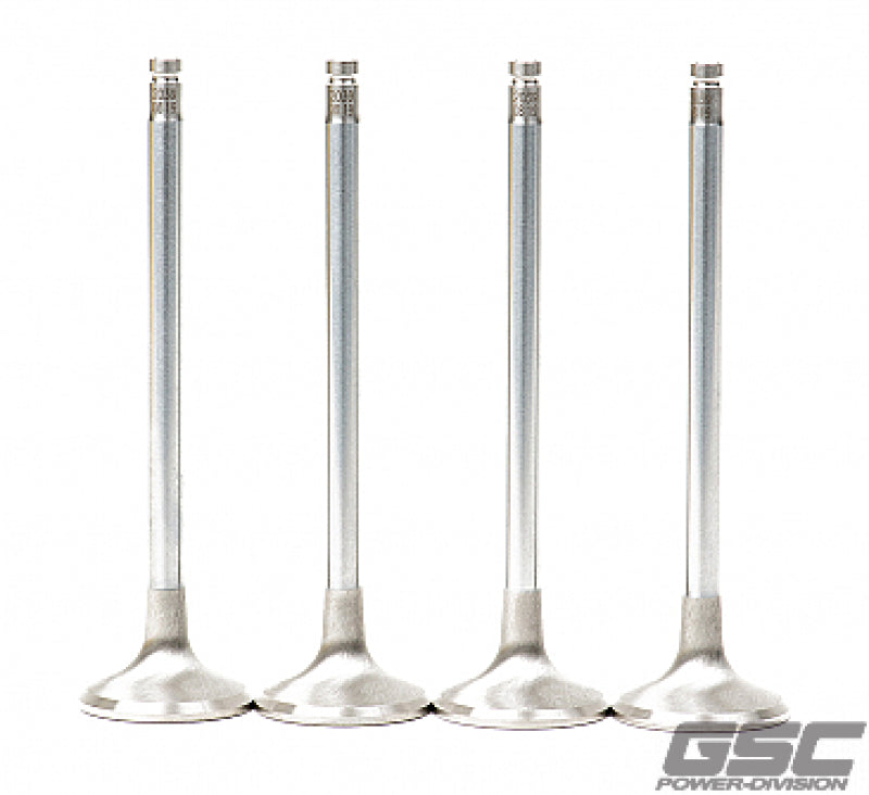 GSC Power-Division Chrome Alloy Exhaust Valve - Honda B-Series (B16A/B17A/B18C) - 28mm Head - 6mm Stem