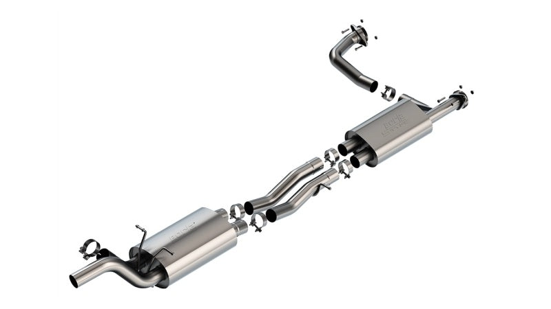 Borla Mid-Pipe - RAM 1500 RHO (DT) - 3in True Dual - Borla