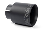 Dinan Double-Walled 4in Clamp-On Exhaust Tip - Black - 4in Outlet / 2.75in Inlet - Image 2 - Dinan Thumbnail