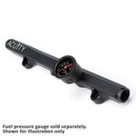 ACUITY K-series fuel rail, Honda K-series, satin black – with a black gauge on top (gauge sold separately) - Acuity Thumbnail