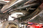 BMR BK063 lockout installed on a Camaro Gen 6 rear cradle bushing - underside close-up - BMR Suspension Thumbnail