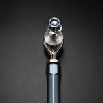 Suspension Secrets drop link, end-on view of the rod end and lock nut - Suspension Secrets Thumbnail