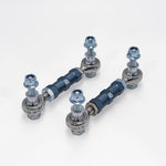 Suspension Secrets adjustable rear drop links, pair with studs and lock nuts on white - Suspension Secrets Thumbnail