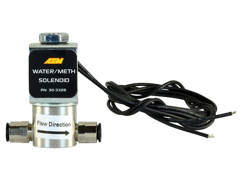AEM Water/Methanol Injection WMI Solenoid - Universal - 200PSI 1/8in-27NPT - AEM Electronics
