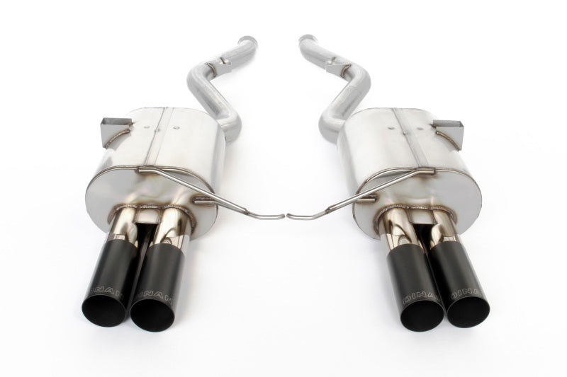 Dinan Free Flow Axleback Exhaust System - BMW M3 (E92/E93) - Black Tips - Dinan