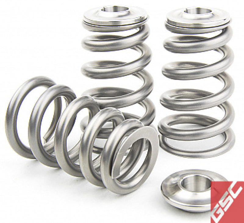 GSC Power-Division Extreme Pressure Single Conical Valve Spring & Titanium Retainer Kit - Toyota 2JZ-GTE
