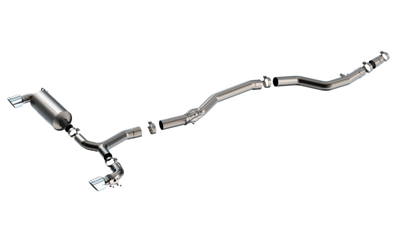 Borla Cat-Back Exhaust - Toyota GR Supra (A90) - ATAK 3.5in into Dual 3in - Borla