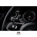 LEYO Fusion paddle shift replacement – Golf GTI Mk7 – fitted paddle beside cluster - LEYO Thumbnail
