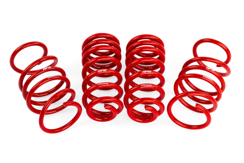 APR Roll-Control Lowering Springs - Volkswagen Golf R (CD) - Red - APR