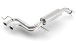 Borla Rear Section Exhaust - Hyundai Veloster (FS) excl. SR Turbo - 2.25in Reuses Factory Tips - Image 2 - Borla Thumbnail