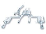 Borla Cat-Back Exhaust - Audi A4 quattro 2.0 TFSI (B6/B7) - Polished Tips - Borla Thumbnail