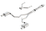Borla Cat-Back Exhaust - Ford Mustang GT Coupe (S550) - 3in 4in Tips 2015-2017 - Image 4 - Borla Thumbnail