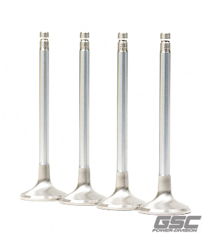 GSC Power-Division Chrome Alloy Exhaust Valve - Toyota 2JZ - 30mm Head (+1mm) - 6.6mm Stem