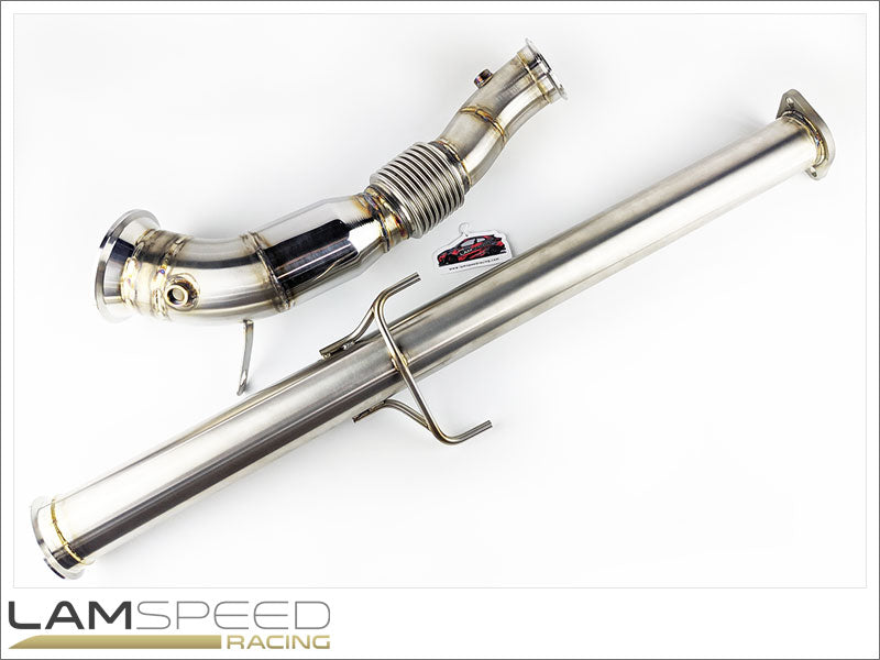 Lamspeed Racing 100 Cell Catted Downpipe/Mid-Pipe - Toyota GR Yaris (GXPA16) - LAMSPEED Racing