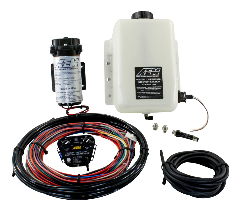 AEM V3 1 Gallon Water/Methanol Injection Kit - Universal - Internal MAP - AEM Electronics