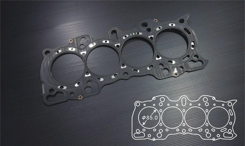 Siruda stopper metal head gasket for B20B – 85 mm bore (product illustration) - Siruda