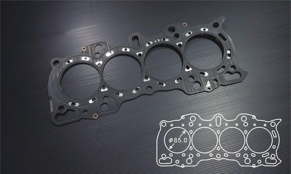 Siruda stopper metal head gasket for B20B – 85 mm bore (product illustration)