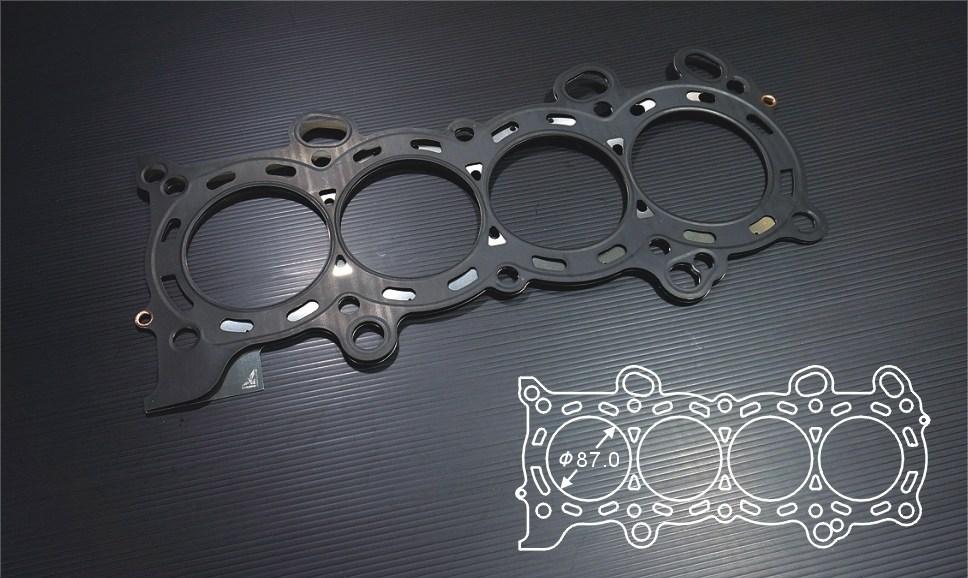 Siruda stopper metal head gasket for K20A – 87 mm bore (product illustration)