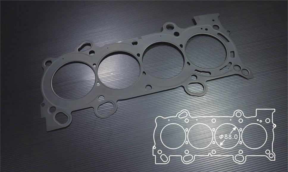 Siruda stopper metal head gasket for K20A4 / K24A – 88 mm bore (product illustration)