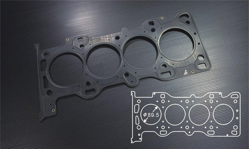 Siruda stopper metal head gasket for L3 / LF – 89.5 mm bore, 1.2 mm thick - Siruda