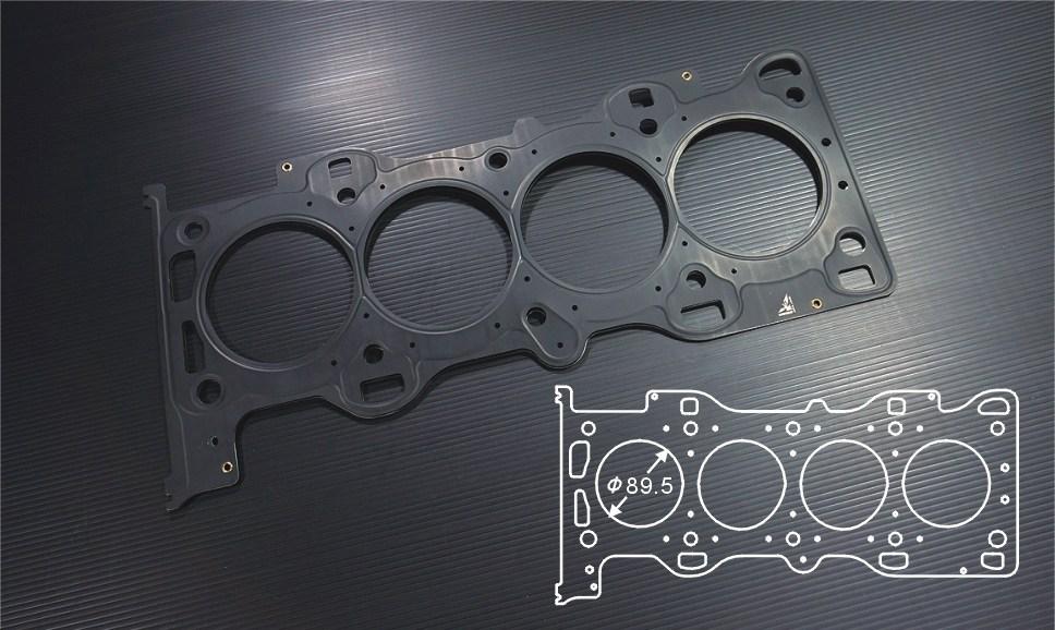 Siruda stopper metal head gasket for L3 / LF – 89.5 mm bore, 1.2 mm thick