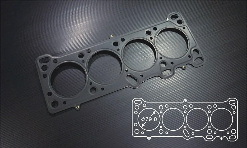 Siruda stopper metal head gasket for B6 – 79 mm bore, 1.2 mm thick - Siruda