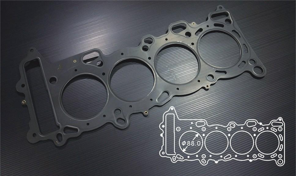 Siruda stopper metal head gasket for SR20DET – 88 mm bore (product illustration)