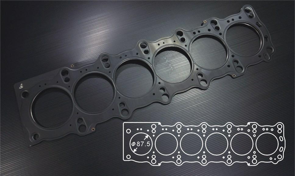 Siruda stopper metal head gasket for 1JZ-GTE – 87.5 mm bore (product illustration)