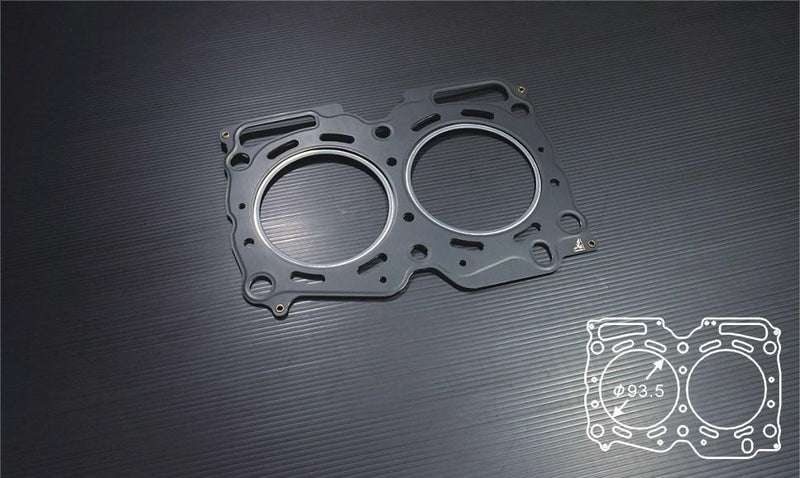 Siruda grommet metal head gasket for EJ20 – 93.5 mm bore (product illustration) - Siruda