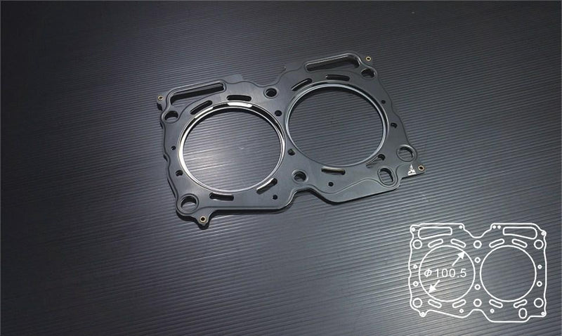 Siruda grommet metal head gasket for EJ25 – 100.5 mm bore (product illustration) - Siruda