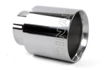 Dinan Double-Walled 4in Clamp-On Exhaust Tip - Polished - 4in Outlet / 3in Inlet - Image 2 - Dinan Thumbnail