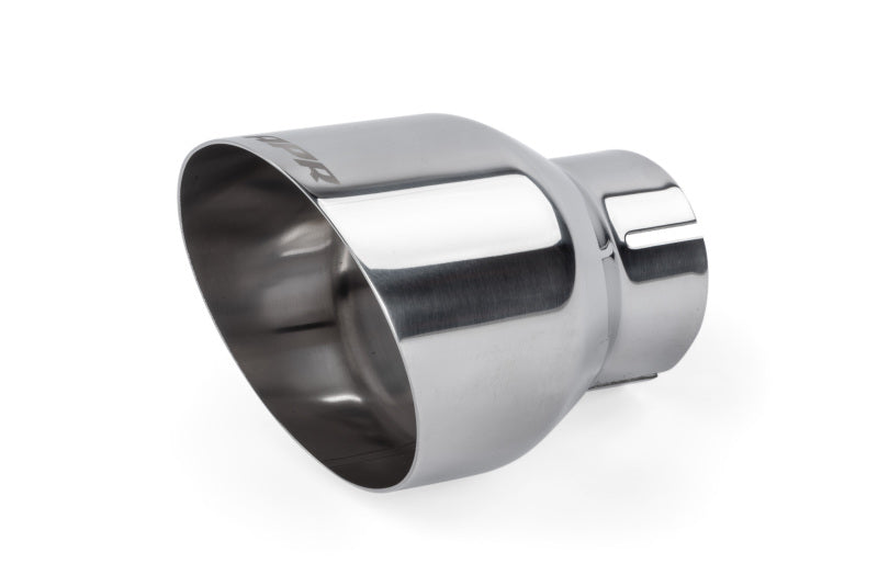 APR Single-Walled Slash-Cut Exhaust Tips - Universal - 4in Polished Silver - Image 2