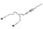 Borla Cat-Back Exhaust - Chevrolet Silverado 1500 (T1) excl. ZR2 - 3.5in Split Rear Exit 2019 - Image 10 - Borla Thumbnail